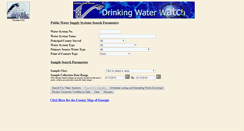 Desktop Screenshot of gadrinkingwater.net